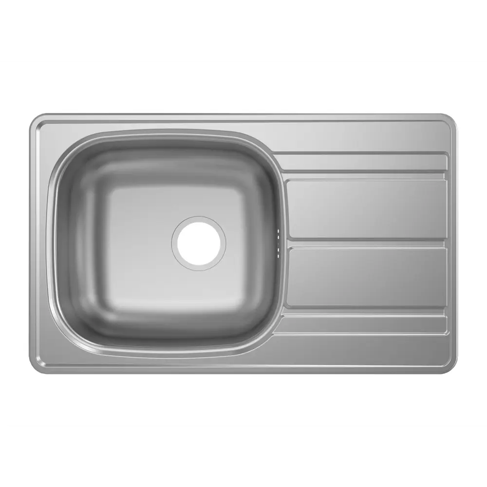 Ukinox Врезная кухонная мойка серого цвета 78.8×48.8 см 86163910 Frant STLM-0066635 - Вид №6