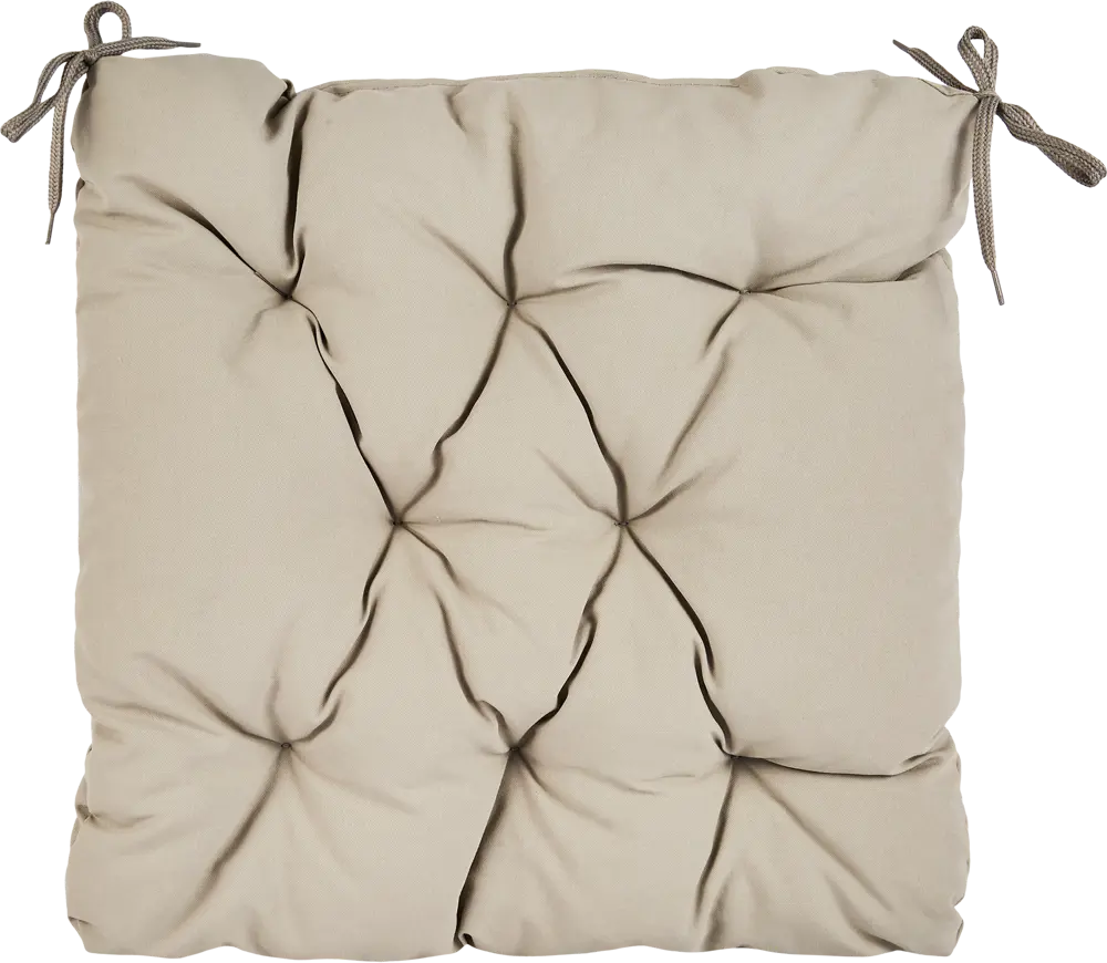 Подушка LINEN WAY для садовой мебели 44x44 см в сером цвете 85442296