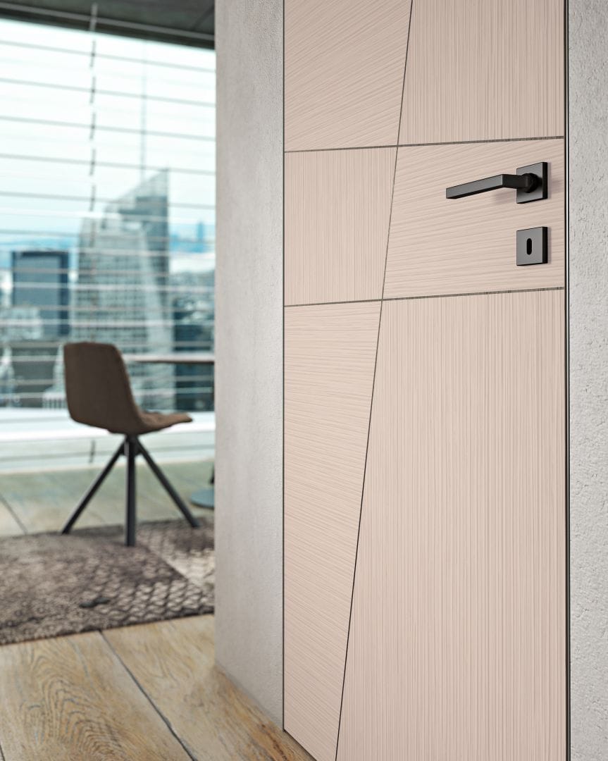 Шпон деревянные стены заподлицо двери Pail Serramenti INTARSIO PALERMO ARCH-00105607 - Вид №1