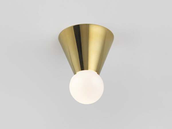 Латунный светодиодный потолочный светильник Michael Anastassiades CONE LIGHT ARCH-00018207