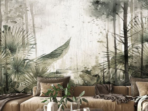 Обои с цветочными мотивами