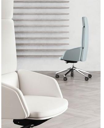 Las Mobili Офисное кресло руководителя с подлокотниками и высокой спинкой Lead sun-id-1501406 - Вид №3