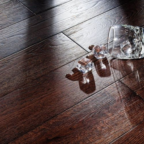 Массивная доска Parketoff Венге Дуб с брашью (Текстурированная) 900х125 мм 2600300411