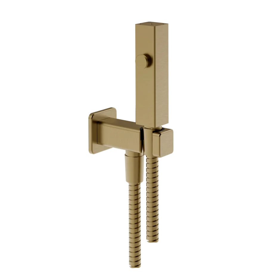 Гидробруш 33823 726 Gessi Rettangolo k ТЕПЛАЯ БРОНЗА BR. PVD 33823726