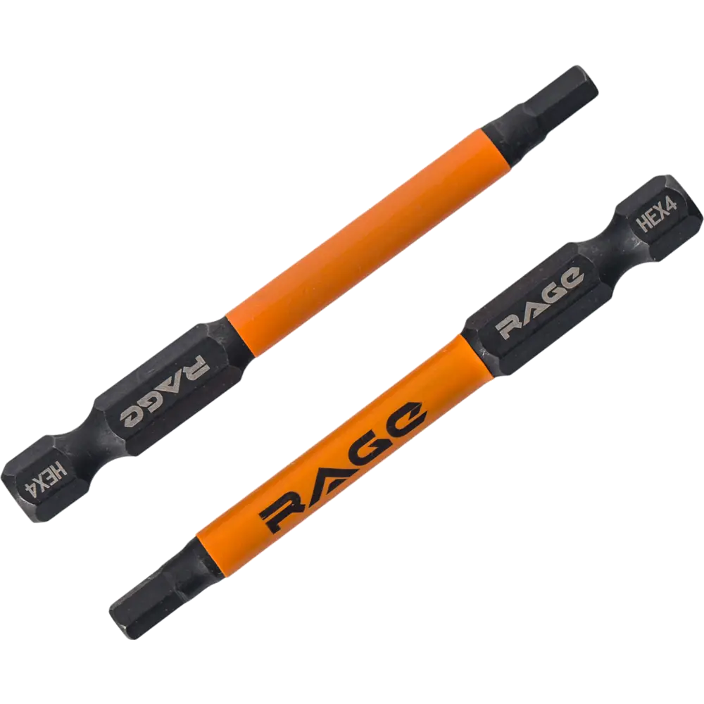 Бита RAGE HEX4 70 мм магнитная для мебельных винтов, 2 шт 89422044 STLM-1576920 - Вид №6