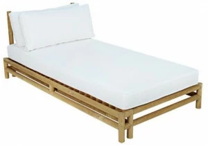 cbdesign Садовая кушетка из тика Woo system Tj 328b