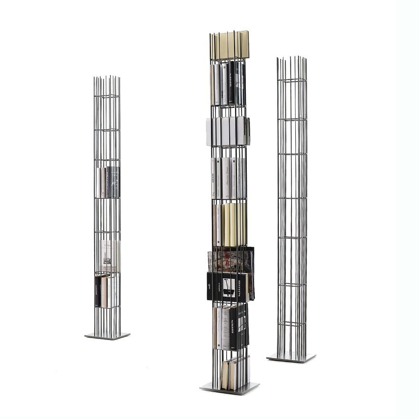 Отдельно стоящий металлический книжный шкаф Mogg метрическая ARCH-00120055 - Вид №1