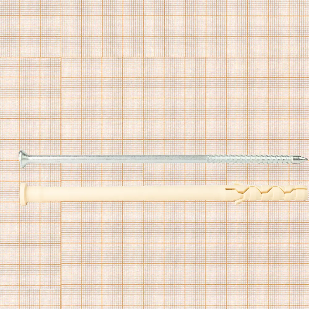 Дюбель-гвоздь Европартнер с цилиндрической манжетой 8×140 мм (4 шт) 89383273 STLM-1403585 - Вид №5