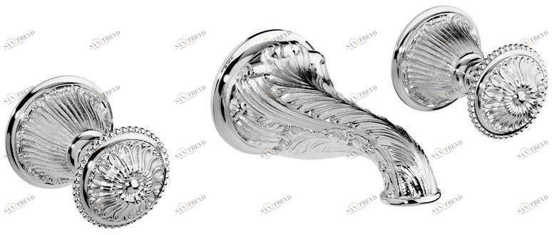 Bronces Mestre Смеситель для умывальника с раздельными розетками Versailles 230433.a010.50