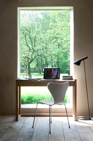 Прямоугольный стол из дуба с ящиками Ethnicraft рамка ARCH-00025565 - Вид №2