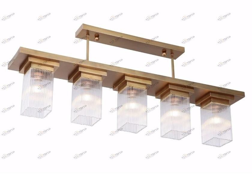 Patinas Lighting Подвесной светильник из латуни и стекла Monaco sun-id-1381193