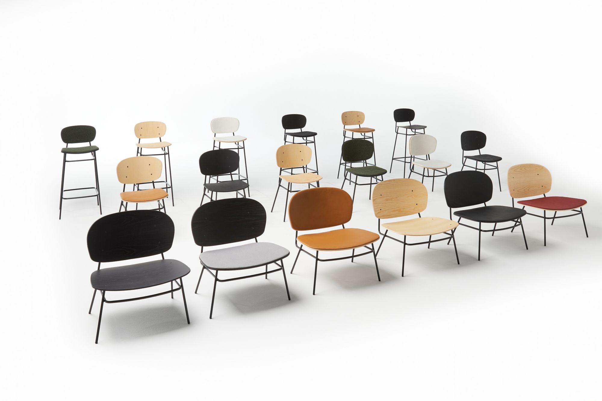 Кресло из ясеня с мягким сиденьем Blasco&Vila Fosca ARCH-00147645 - Вид №6