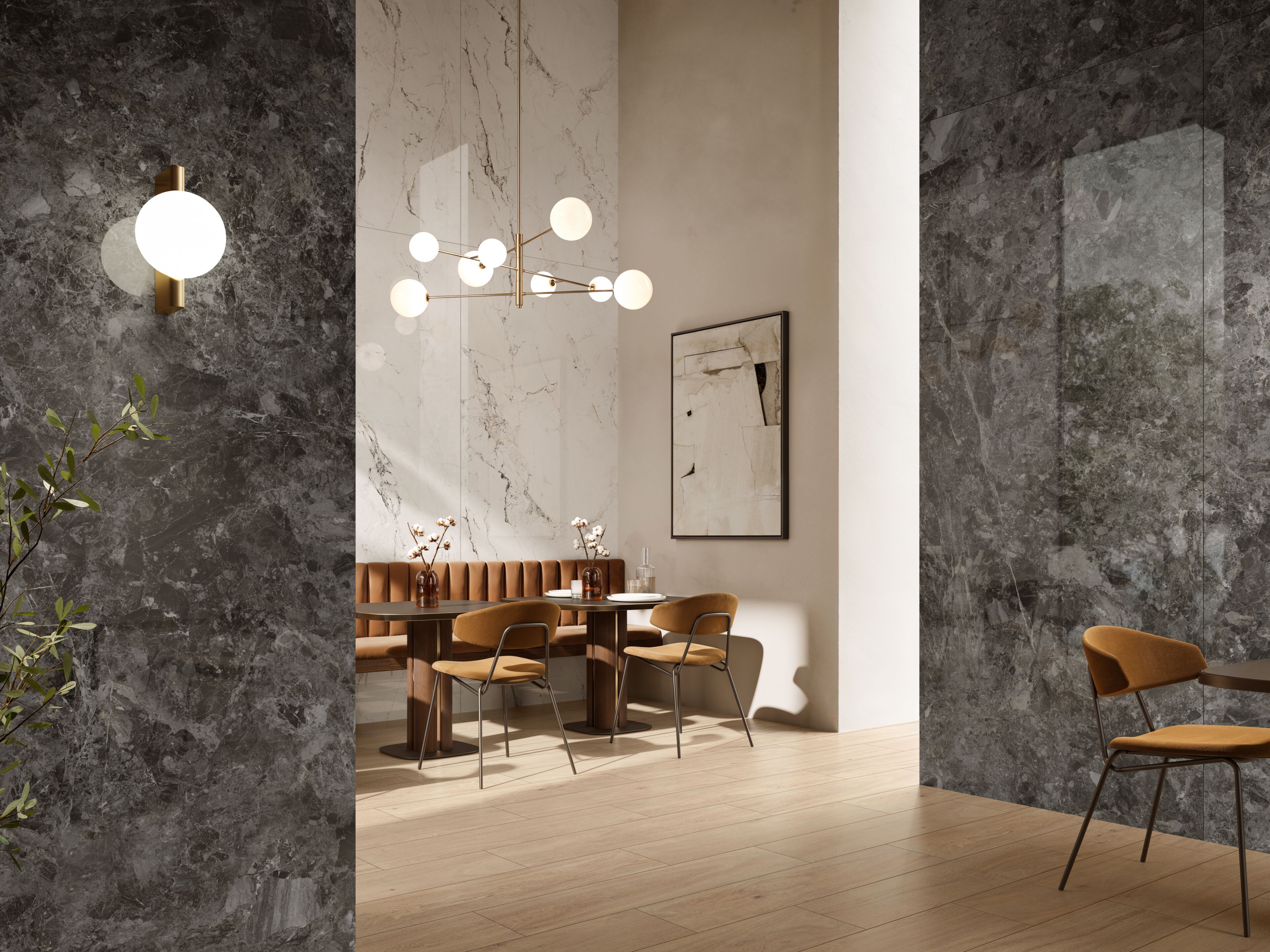 Пол / керамогранит с мраморным эффектом VitrA Bathrooms MARBLEART ARCH-00119840 - Вид №1