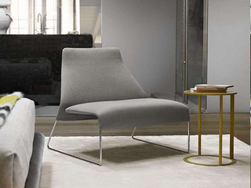 B&B Italia Санное кресло из ткани Lazy '05 Pla80 - Вид №2