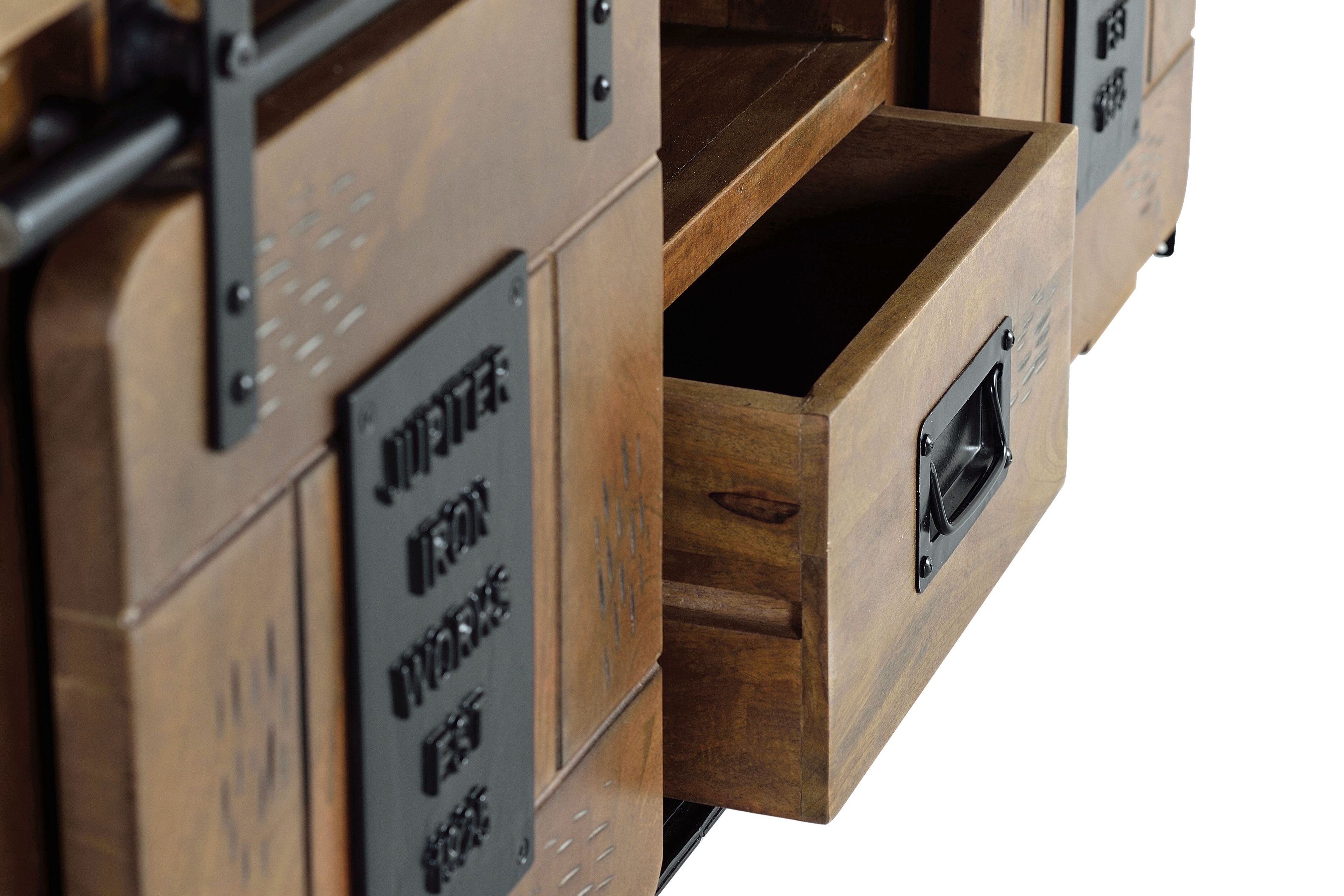 Шкаф для телевизора mango с раздвижными дверями Giner y Colomer Юпитер ARCH-00020007 - Вид №1