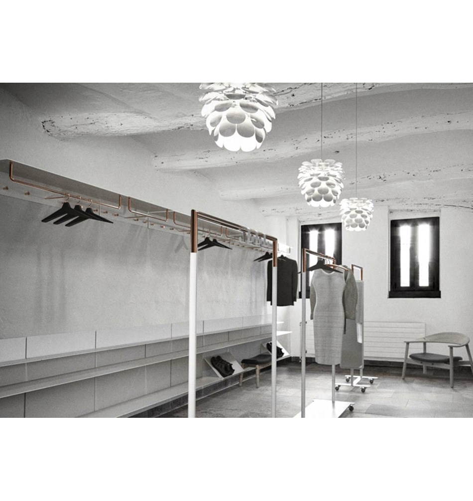 FROST Вешалка 4, комплект » черный / медь Резина / нержавеющая сталь Черный / медь U3013-3-C  - Вид №2