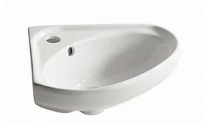 Подвесная раковина настенная овальная Galassia Comunità e disabilità белая