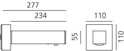 Artemide Алюминиевый светодиодный уличный настенный светильник Walking sun-id-1503495 - Вид №5