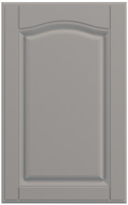 Фасады для кухни Кантри Фрезеровка «Оксфорд» Кварц софт №504