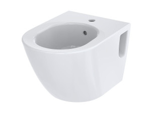 Керамическое подвесное биде с переливом