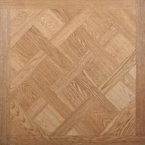 Модульный паркет Goodwin Art H3 Светлый Дуб Натур с брашью (Текстурированная) 600х600 мм.