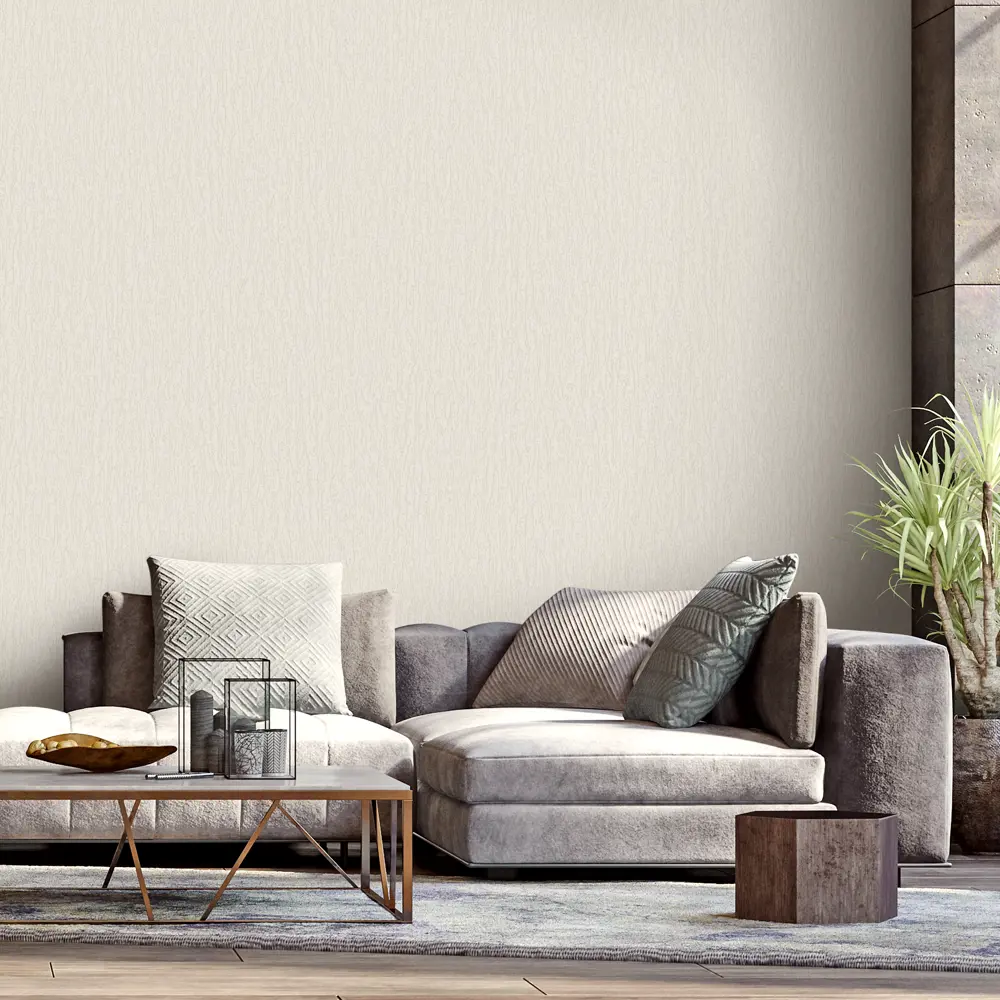 Флизелиновые обои Ateliero Kora бежевые с тиснением 86475319 STLM-1582796 - Вид №3