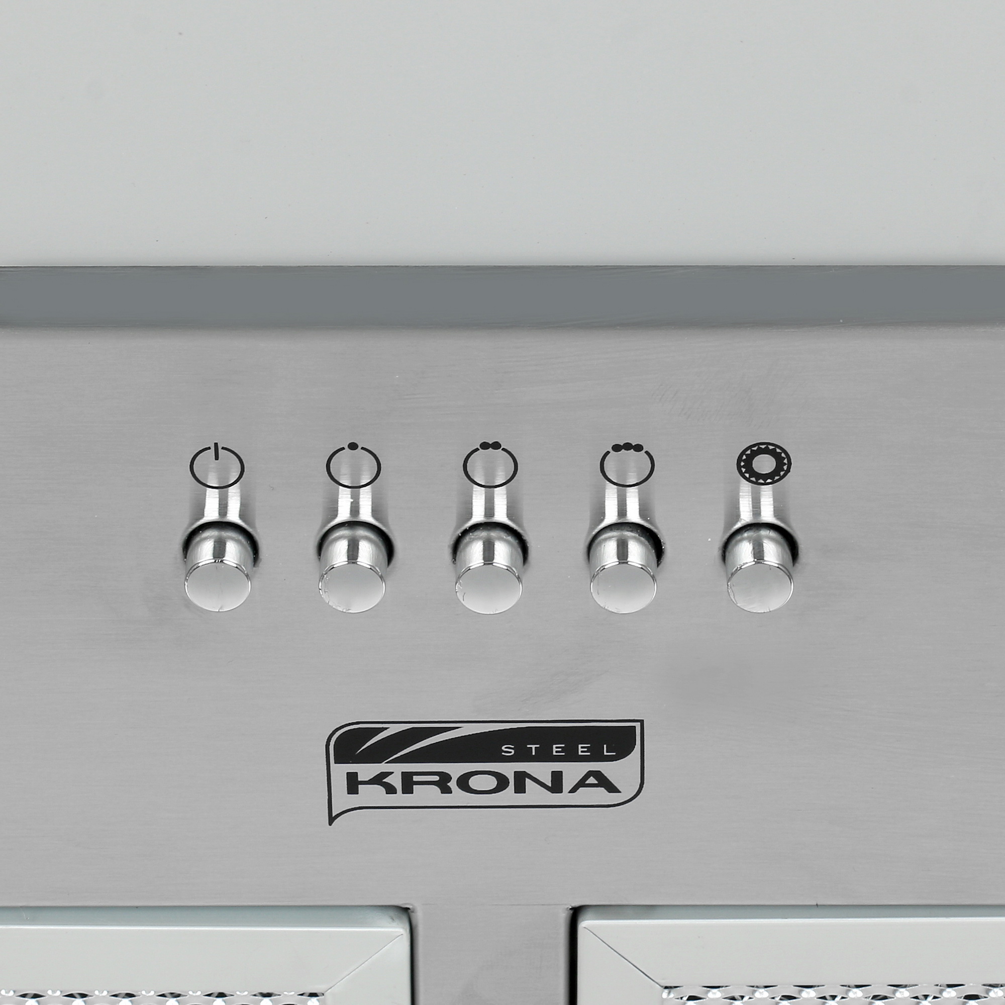 1222075 Вытяжка полновстраиваемая KRONA AMELI 900 inox PB серебристый STDN-0001559 - Вид №4