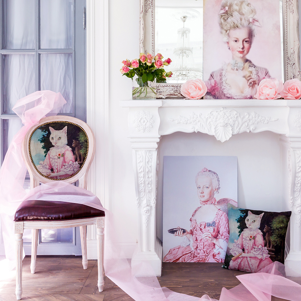 2719067 Арт-подушка «Музейный экспонат», версия 35 «Мария-Антуанетта в девичестве» Object Desire  - Вид №6