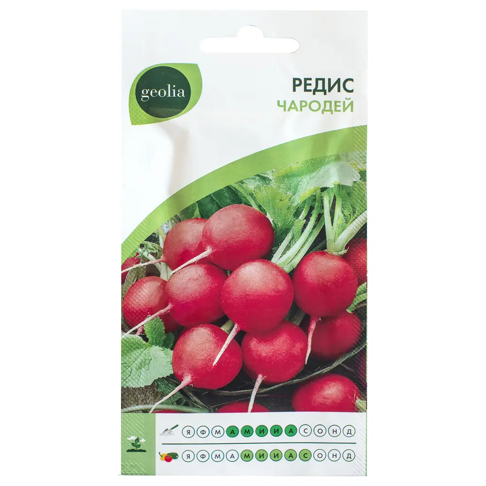 Семена редиса GEOLIA Чародей - ультраранний сорт для богатого урожая 17584920 STLM-0008336