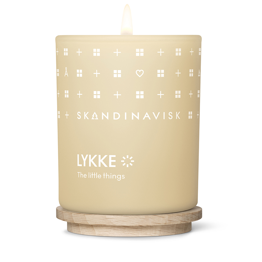 SK20208 Свеча ароматическая lykke с крышкой, 65 г (новая) S K A N D I N A V I S K  - Вид №3