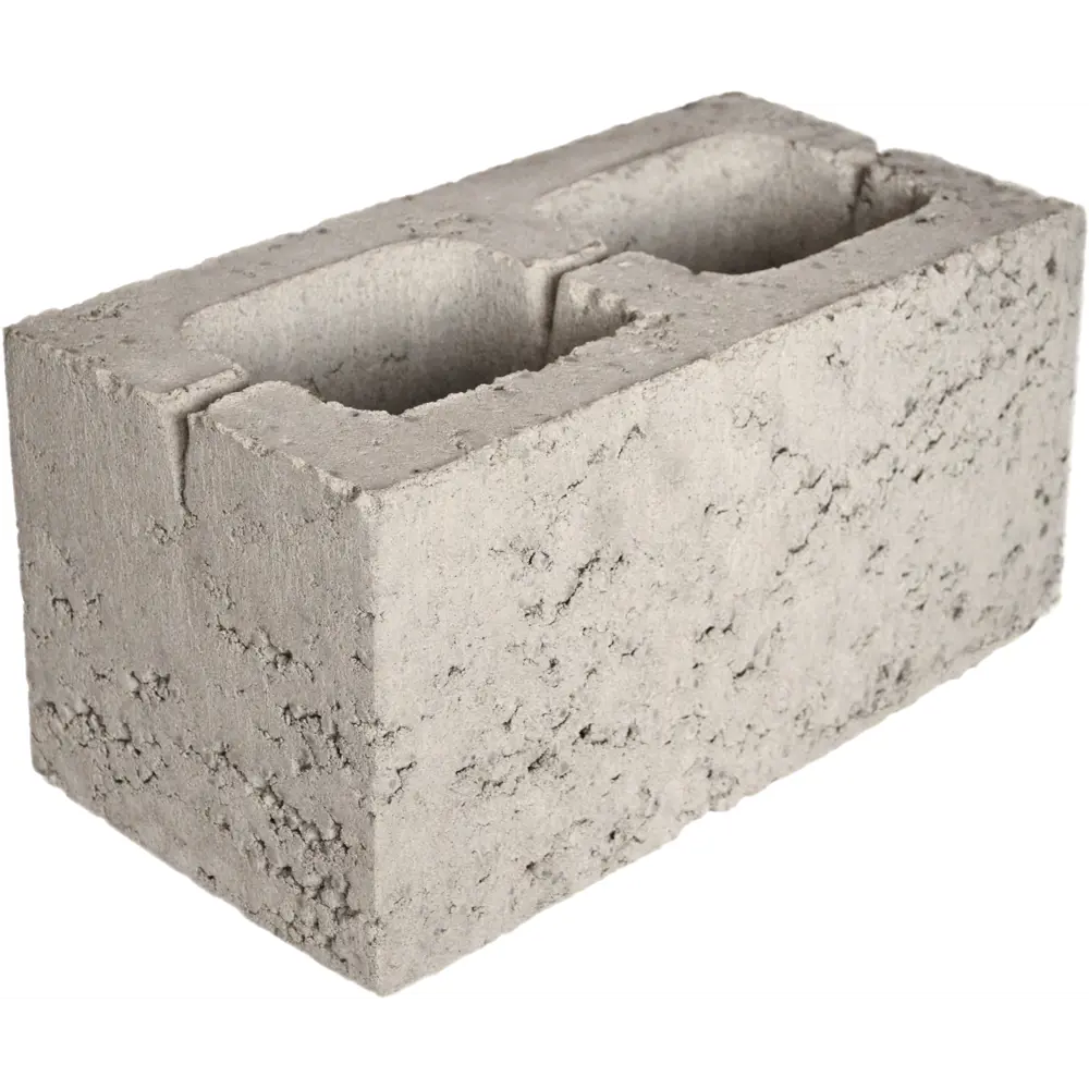 Керамзитобетонный блок КЕРАМЗИТ Стандарт 390x190x188 мм для строительства 84226109 STLM-1584276