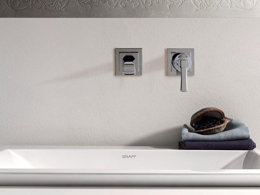GRAFF Смеситель для умывальника настенный на 2 отверстия Finezza 5156000/5156100 - Вид №2