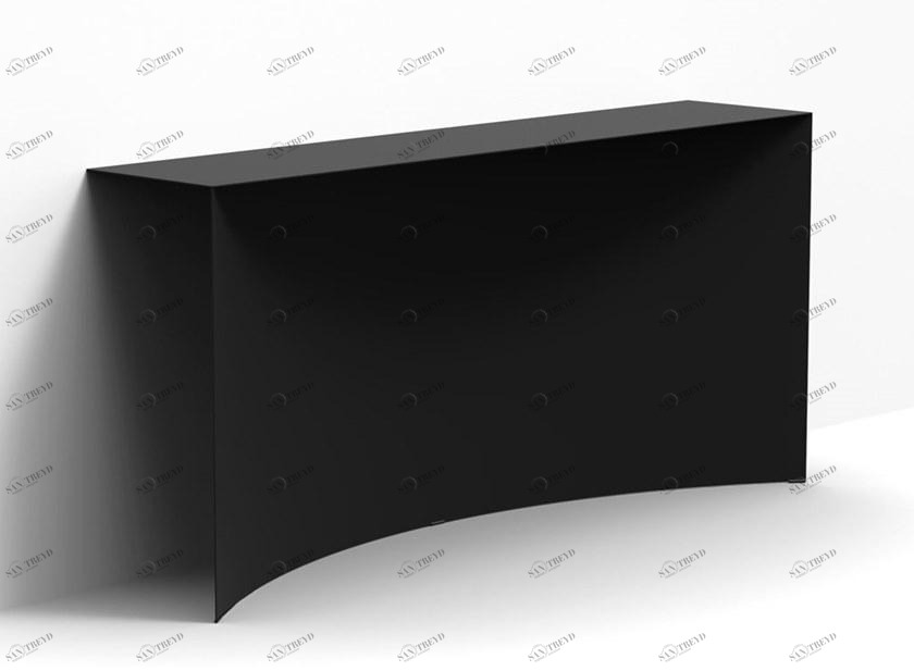 Desalto Прямоугольная настенная стальная консоль Void 618