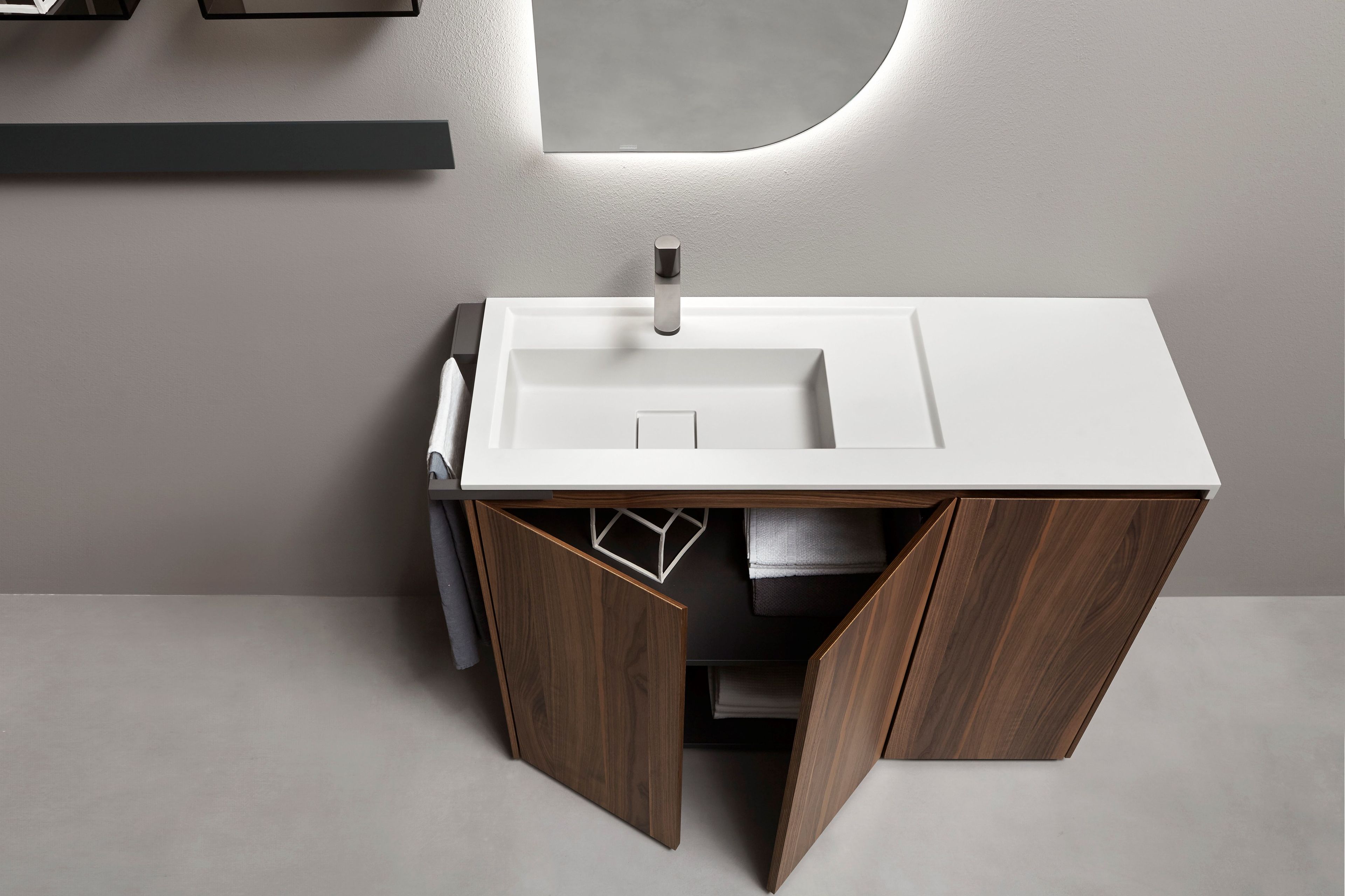 Напольный умывальник с дверцами Antoniolupi Piana ARCH-00004523 - Вид №4