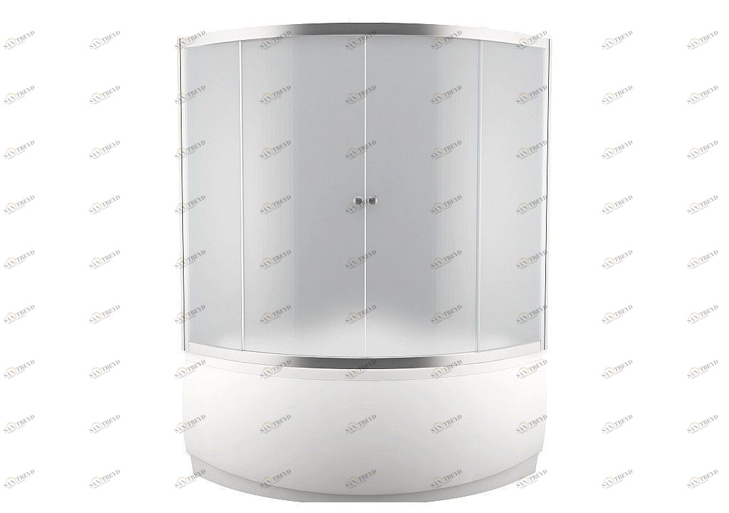 00154814 Душевое ограждения на борт вынны Aquanet Россия MALTA