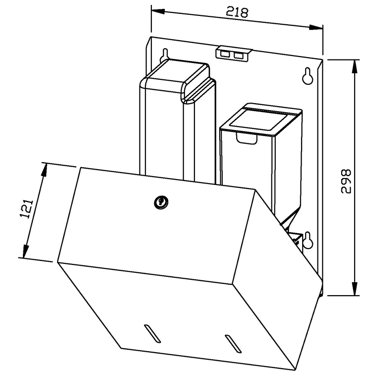 731721 Комбинированное мыло/дезинфицирующее средство WP585-7 WAGNER_EWAR A-LINE Wagner Ewar  - Вид №1
