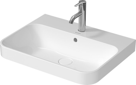 2360601360 Подвесная раковина настенная овальная Duravit Happy D.2 Plus - Вид №1