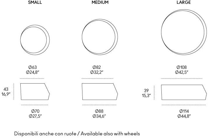 Casamania & Horm Круглый журнальный столик sun-id-1400799 - Вид №4
