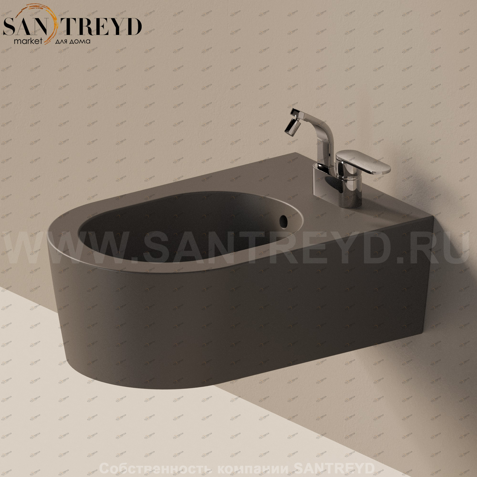 5051B7006 Биде подвесное Link Ceramica Flaminia