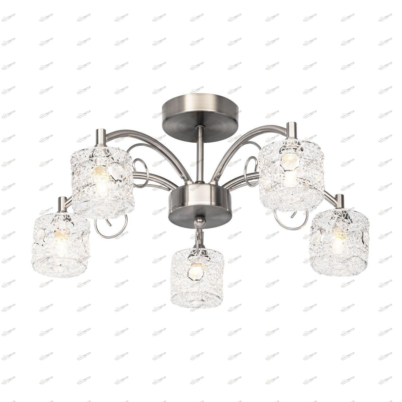 Потолочная люстра Silver Light Lille 123.54.5 SILVER LIGHT LILLE 187877 Хром 
