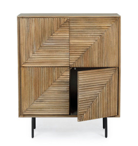 Сервант из манго с распашными дверцами