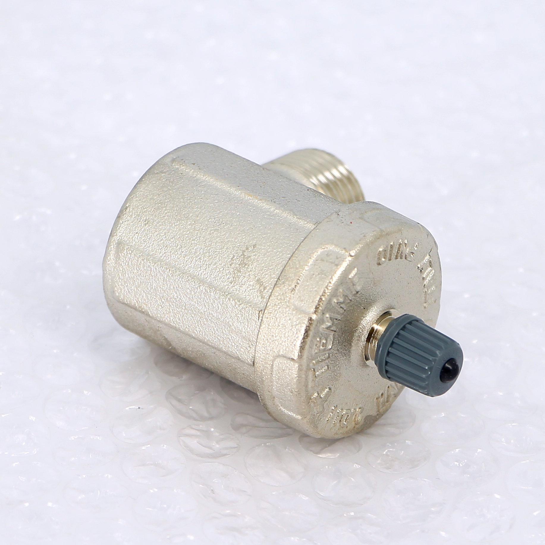 Воздухоотводчик автоматический угловой никелированный TIEMME 1/2" 1980003 - Вид №3