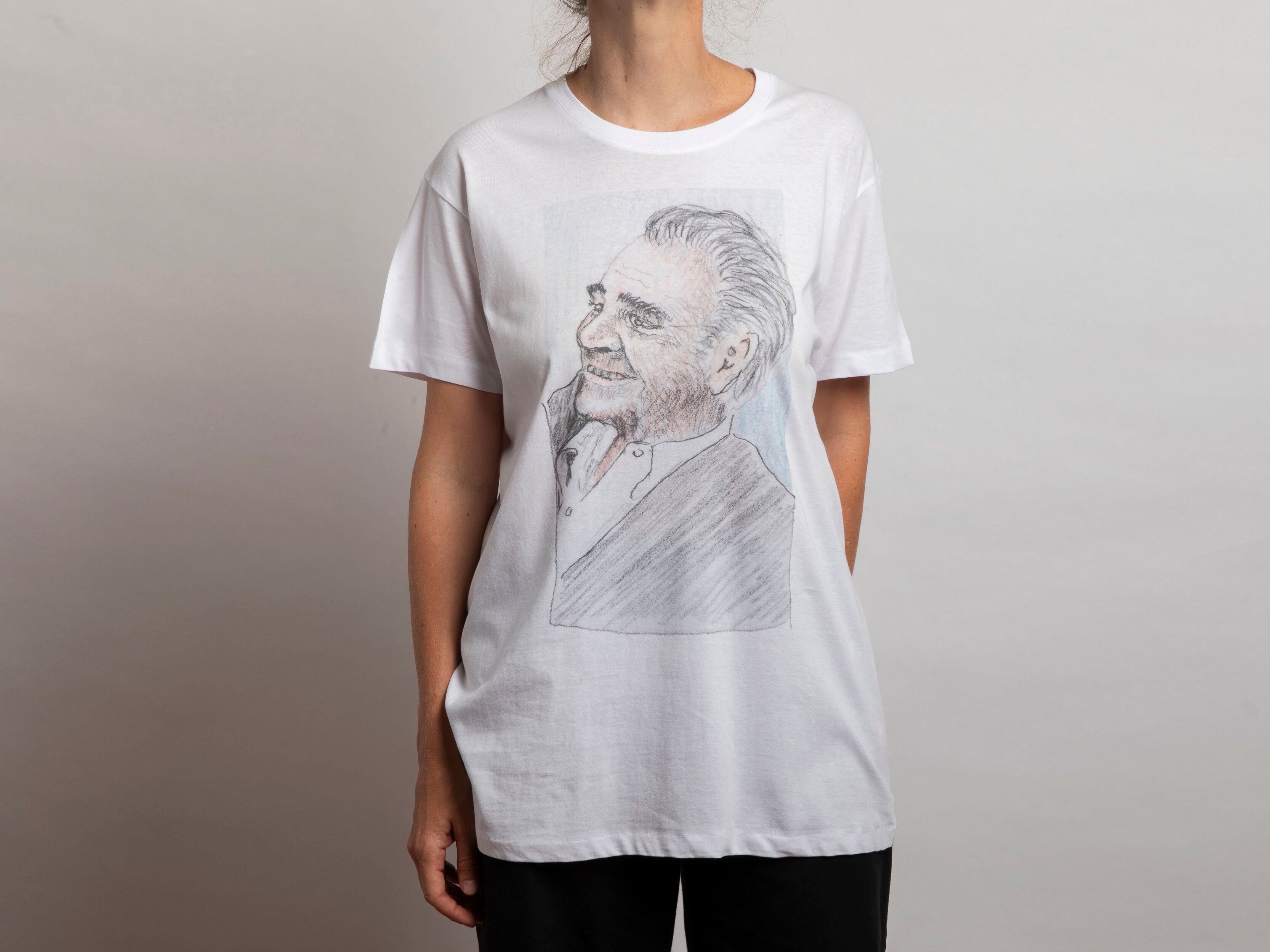 Футболка из органического хлопка с принтом isOnAir Vaghimiti ARCH-00048662