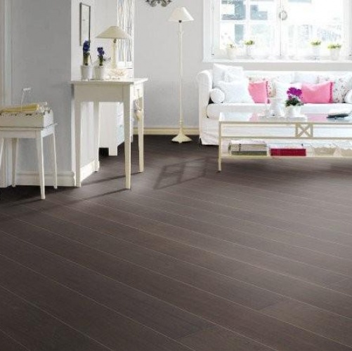 Паркетная доска Haro 4000 Series Top connect Темно-коричневый Саваж Дуб Рустик с брашью (Текстурированная) 2200х180 мм 529084 - Вид №2