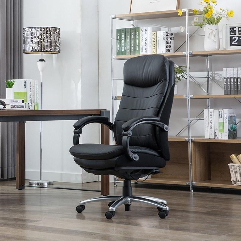 UE Chairs Кожаное кресло руководителя с 5-ю спицами и подставкой для ног Cs sun-id-1439429 - Вид №2