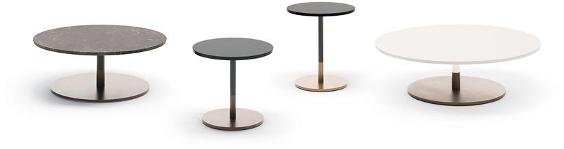 MisuraEmme Низкий круглый мраморный журнальный столик Misuraemme sun-id-1480613 - Вид №5