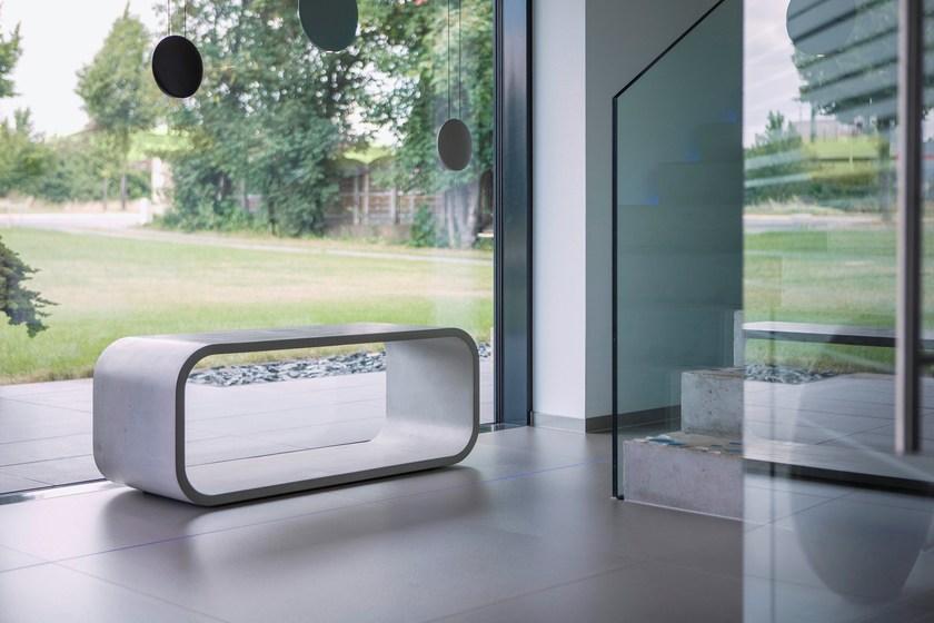 CO33 Бетонная скамья Opus O120b - Вид №14