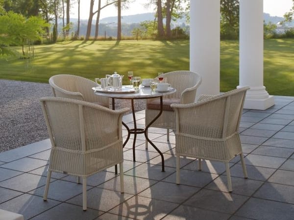 Мраморный круглый садовый стол LAMBERT TÊTE À TÊTE ARCH-00073275 - Вид №2