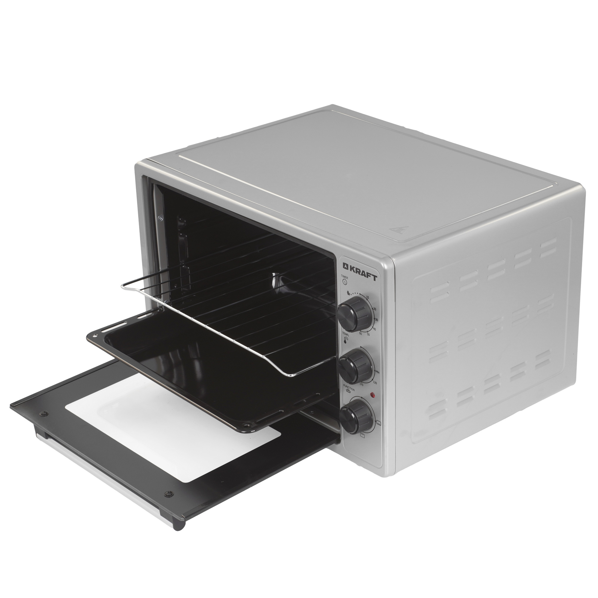 9265942 Мини-печь Kraft KN-MO 3900 FGR серый STDN-0088583 - Вид №4