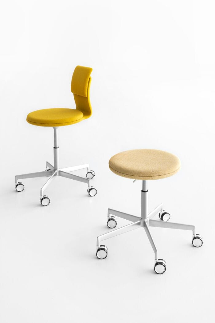 Ткань 5 спиц поворотный офисный стул Lapalma лаборатория ARCH-00068578 - Вид №2